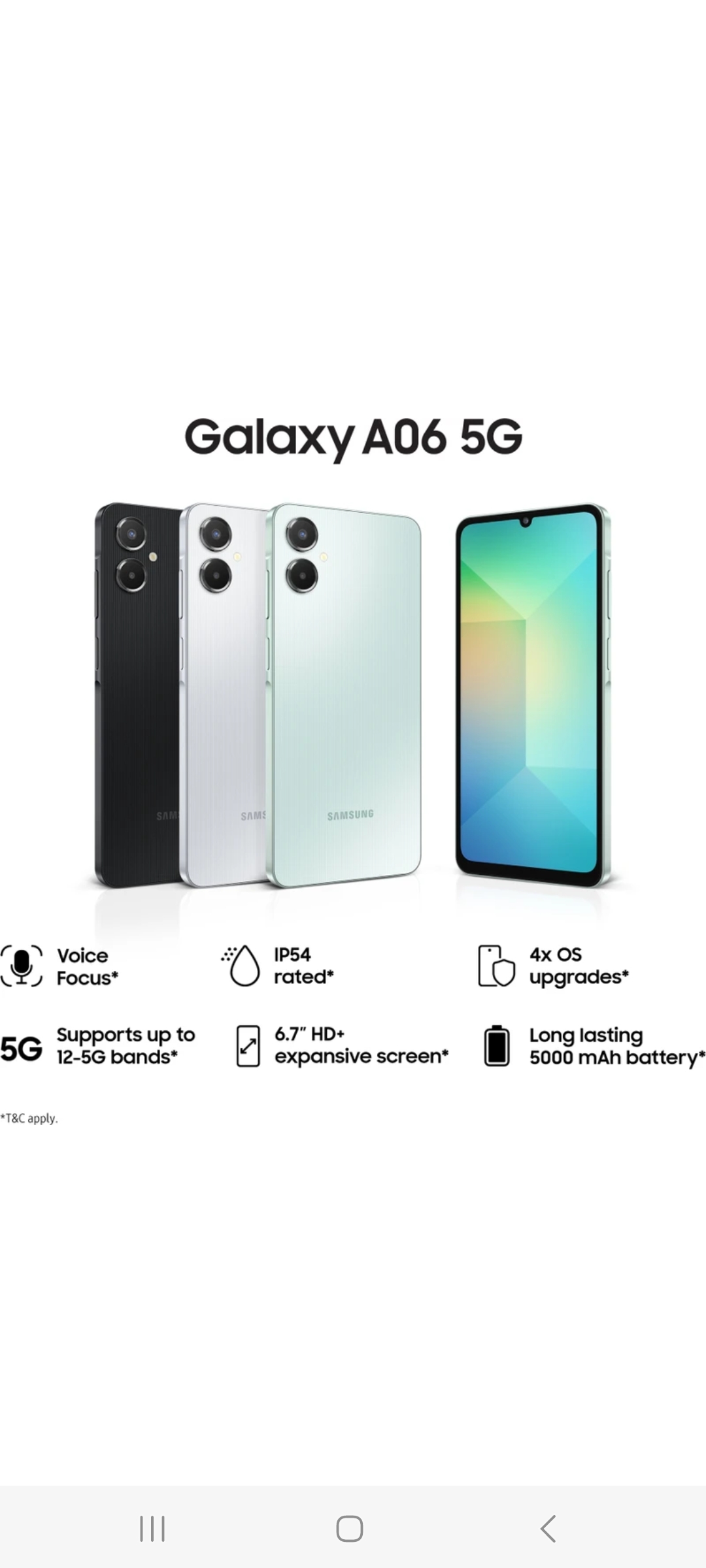 Samsung Galaxy A06 5G - Image 2