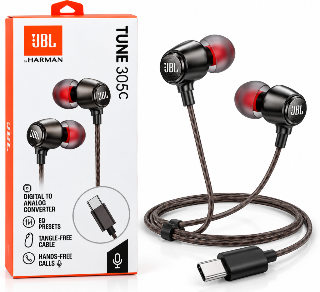 JBL Tune 305C Wired Neckbands