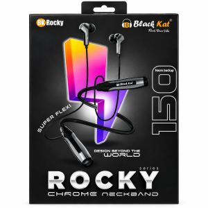 Black Kat Rocky Chrome Neckband