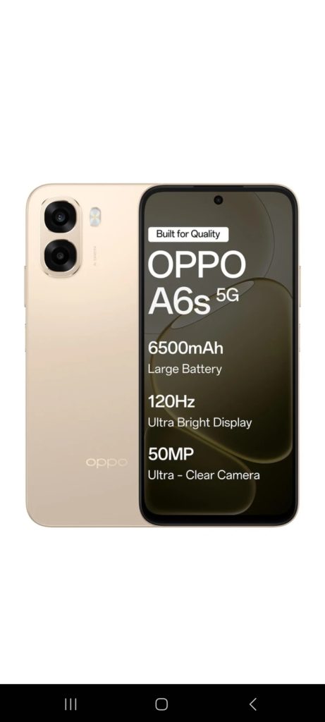 OPPO A6s 5G