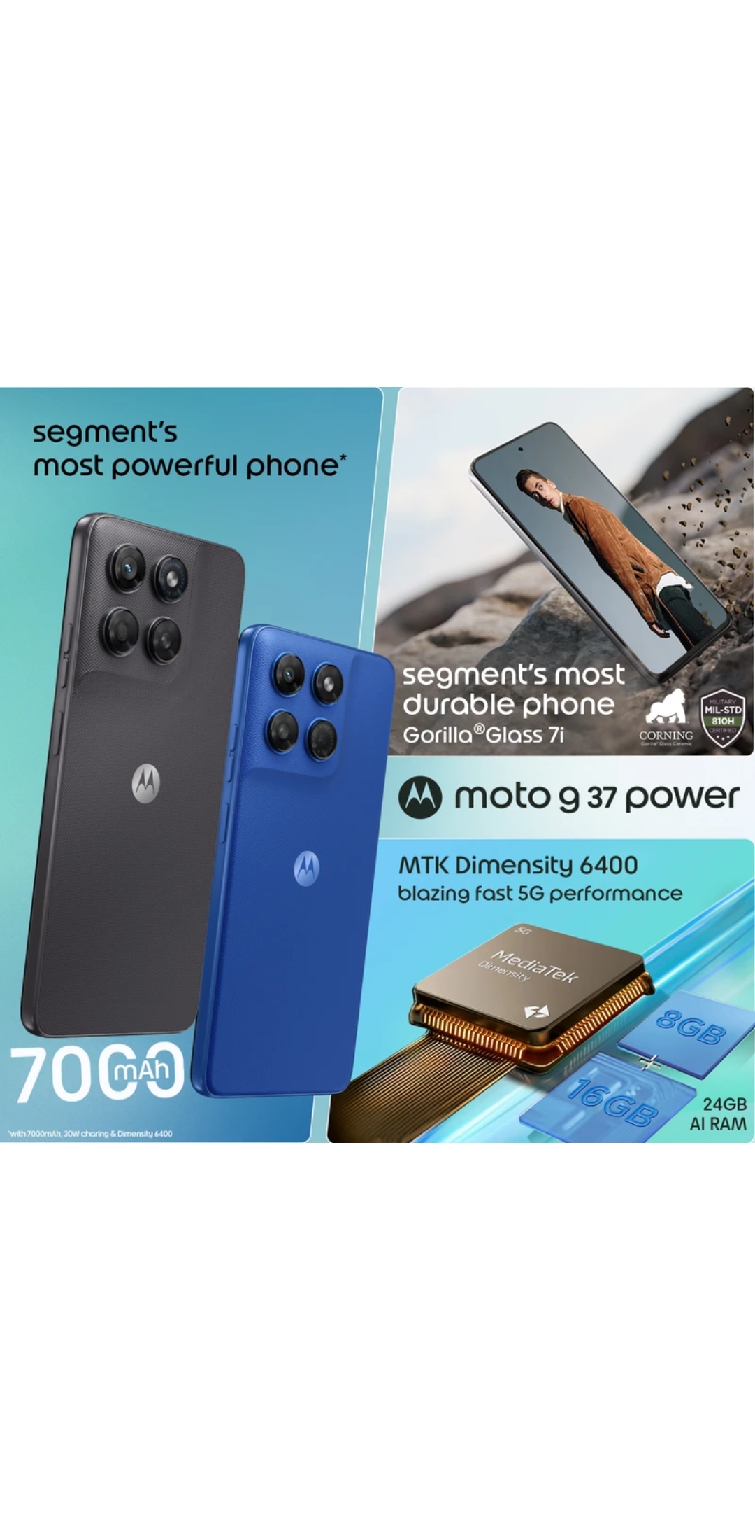 Moto G37 Power 5G – 8/128GB - Image 2