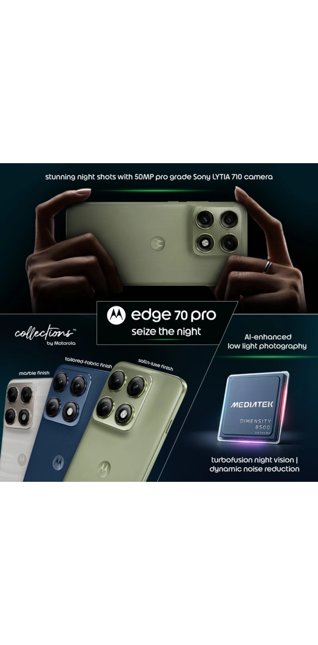 Moto Edge 70 Pro 5G – 8/256GB - Image 2