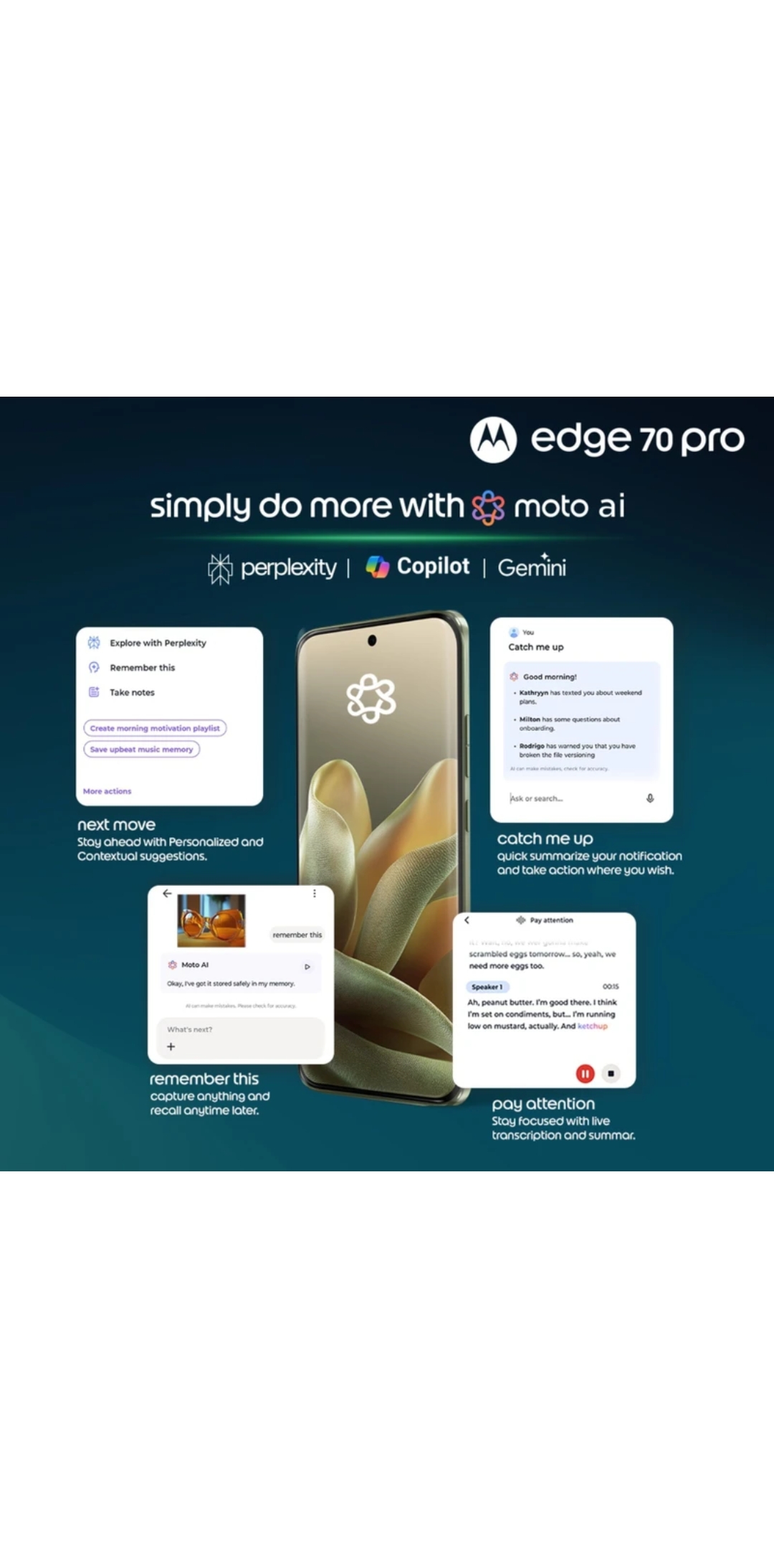 Moto Edge 70 Pro 5G – 8/256GB - Image 4