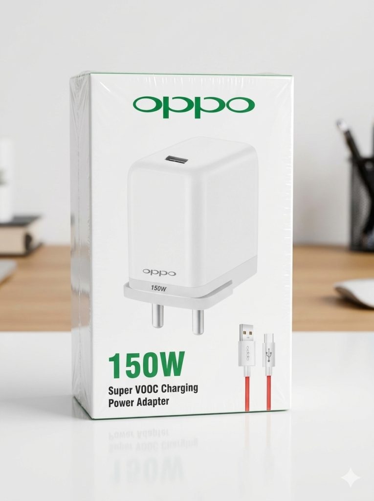 Oppo 150W Super VOOC power chargers